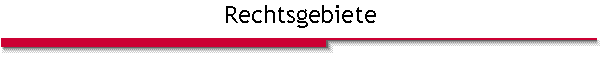 Rechtsgebiete